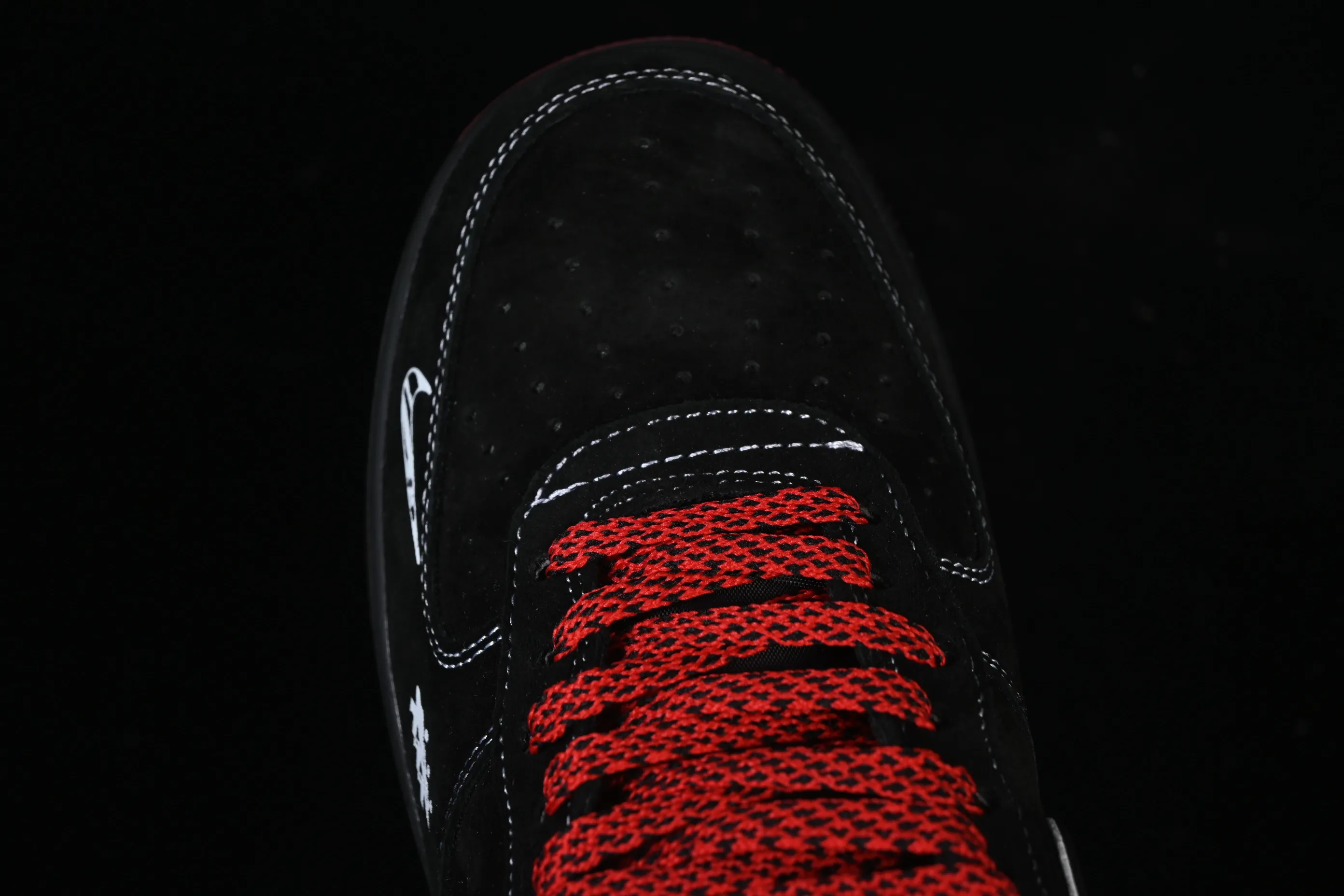 All categories Nk Air Force 1 Air Force series Nk Air Force 1 Low Air Force low-top Nike Air Force 1 '07 Low Stussy co-branded matte black Air Force 1 low-top casual sneakers SY1388-009